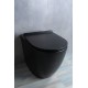 Унитаз приставной Gid TRS-269BM 62214Y черный матовый 56x36.5x42