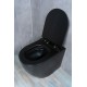 Унитаз приставной Gid TRS-269BM 62214Y черный матовый 56x36.5x42