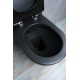 Унитаз приставной Gid TRS-269BM 62214Y черный матовый 56x36.5x42