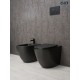 Унитаз приставной Gid TRS-269BM 62214Y черный матовый 56x36.5x42