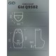 Подвесной сенсорный писсуар Gid Q9502 91106 белый 35x29x70