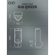 Напольный сенсорный писсуар Gid Q9555 91116 белый 40.5x45x104.5