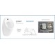 Подвесной сенсорный писсуар Gid Q9507 91112 белый 34x34x63