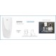 Подвесной сенсорный писсуар Gid Q9506 91111 белый 34.5x39x78