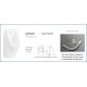 Подвесной сенсорный писсуар Gid Q9509 91114 белый 33x35x71