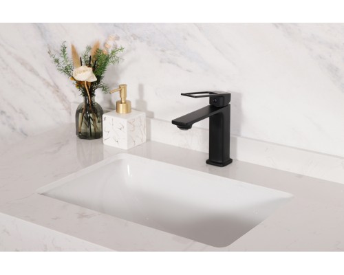 Смеситель для раковины Gid Niagara L057-BM-K L057BMK черный матовый Смеситель для раковины Gid Niagara L057-BM-K L057BMK черный матовый