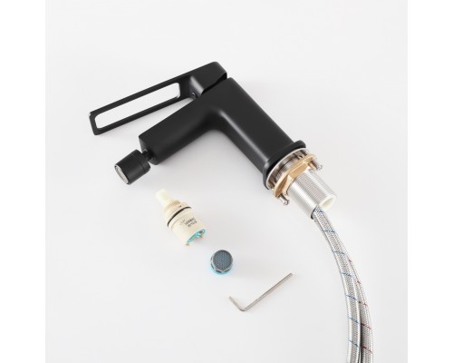 Смеситель для биде Gid Niagara L057-BM-B L057BMB черный матовый