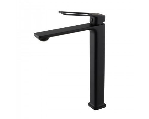 Смеситель высокий для раковины Gid Niagara L057-BM-D L057BMD черный матовый Смеситель высокий для раковины Gid Niagara L057-BM-D L057BMD черный матовый