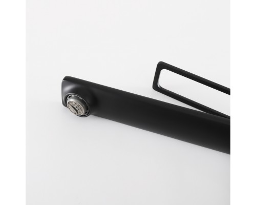 Смеситель высокий для раковины Gid Niagara L057-BM-D L057BMD черный матовый Смеситель высокий для раковины Gid Niagara L057-BM-D L057BMD черный матовый
