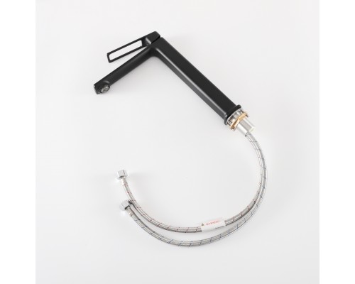 Смеситель высокий для раковины Gid Niagara L057-BM-D L057BMD черный матовый Смеситель высокий для раковины Gid Niagara L057-BM-D L057BMD черный матовый