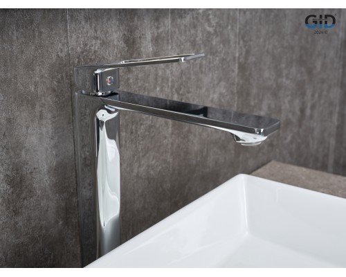 Смеситель высокий для раковины Gid Niagara L057-CH-D L057CHD хром