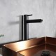 Смеситель высокий для раковины Gid Berlin SS080-BM-D SS080BMD черный матовый