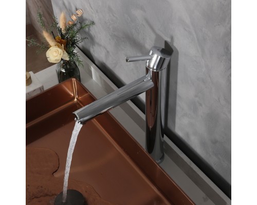Смеситель высокий для раковины Gid Berlin SS080-CH-D SS080CHD хром