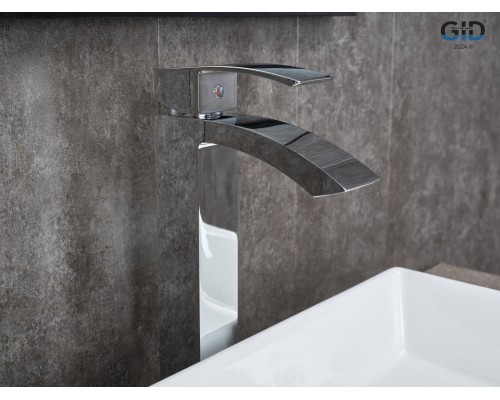 Смеситель высокий для раковины Gid Victoria L120-CH-D L120CHD хром