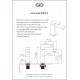 Смеситель для раковины Gid Anchel SS979-BM-K SS979BMK черный матовый