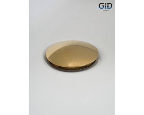 Донный клапан Gid без перелива G100 73301K золото 7x7x10