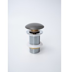Донный клапан Gid без перелива Dgm100 74408K темно-серый матовый 7x7x10