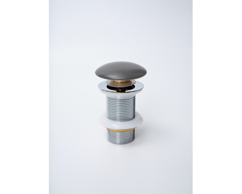 Донный клапан Gid без перелива Dgm100 74408K темно-серый матовый 7x7x10
