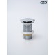 Донный клапан Gid без перелива Ch100 73302K хром 7x7x10