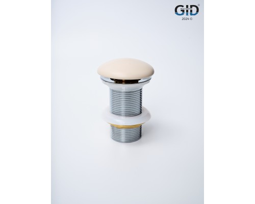 Донный клапан Gid без перелива Sr100 74405K светло-коричневый матовый 7x7x10