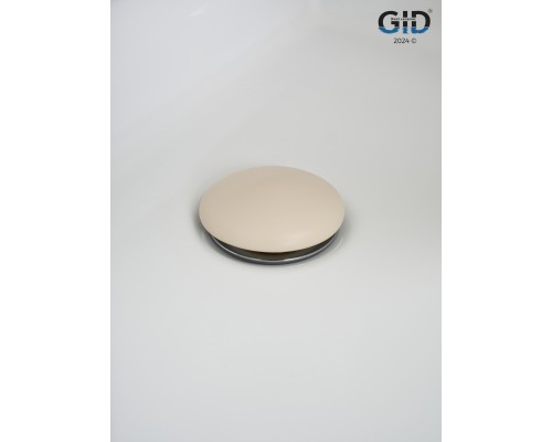 Донный клапан Gid без перелива Sr100 74405K светло-коричневый матовый 7x7x10