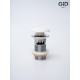 Донный клапан Gid с переливом Wh100-1 71102K белый 7x7x10
