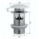 Донный клапан Gid  с переливом Blm100-1 74407K черный матовый 7x7x10