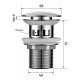 Донный клапан Gid  с переливом Ch100-1 73303K хром 7x7x10