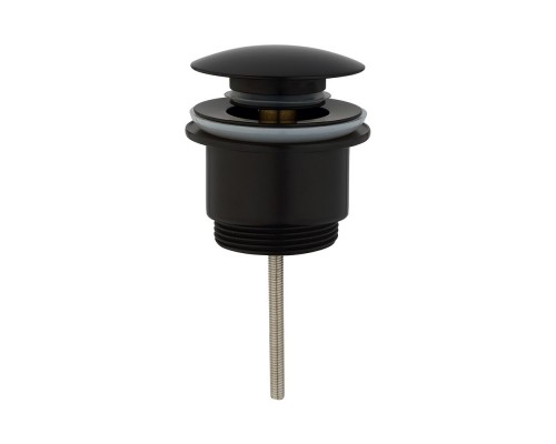 Донный клапан Gid универсальный G-59BM 76605K черный матовый 7x7x10