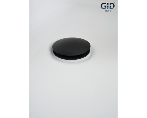 Донный клапан Gid универсальный G-59BM 76605K черный матовый 7x7x10