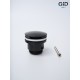 Донный клапан Gid универсальный G-58BL 76604K черный глянцевый 7.5x7x3.5
