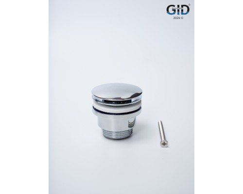 Донный клапан Gid универсальный G-36CH 76603K хром 7x7x10