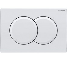 Кнопка смыва Geberit Delta 01 115.107.11.1, альпийский белый