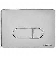 Клавиша смыва Berges Novum D3 040033 Хром