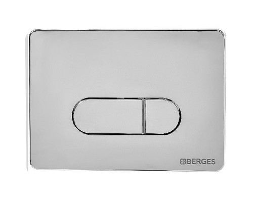 Клавиша смыва Berges Novum D3 040033 Хром
