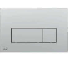Кнопка смыва для унитаза AlcaPlast Thin THIN M572 пластик, цвет матовый хром