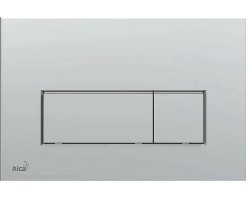 Кнопка смыва для унитаза AlcaPlast Thin THIN M572 пластик, цвет матовый хром Кнопка смыва для унитаза AlcaPlast Thin THIN M572 пластик, цвет матовый хром