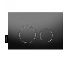 Клавиша смыва Jacob Delafon E38066-BMT черная матовая