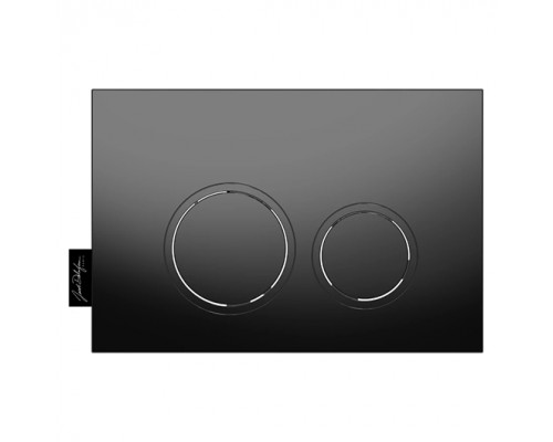 Клавиша смыва Jacob Delafon E38066-BMT черная матовая