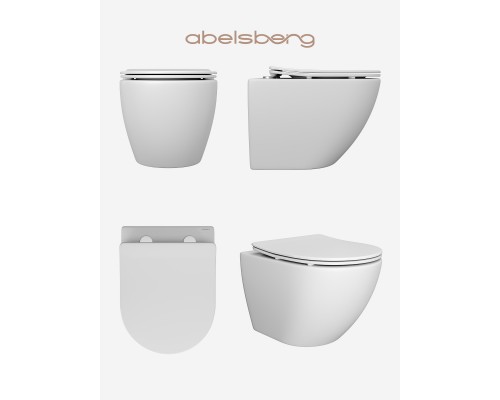 Подвесной унитаз Abelsberg Acrade TornadoFlush ARC60801WH, белый глянец