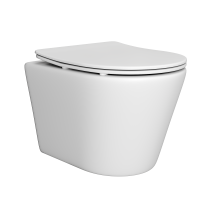 Подвесной унитаз Abelsberg Element TornadoFlush ELC70701WH, белый глянец