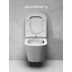 Подвесной унитаз Abelsberg Object TornadoFlush OBC80901WH, белый глянец
