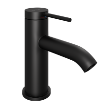 Смеситель для раковины Abelsberg Fluida ERF22001MB, вулканический черный