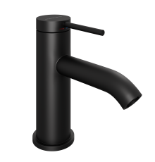 Смеситель для раковины Abelsberg Fluida ERF22001MB, вулканический черный