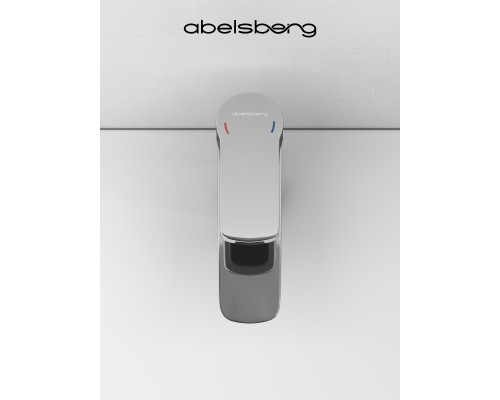 Смеситель д/раковины Abelsberg Lineara UNF23508CH, глянцевый хром