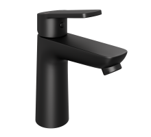 Смеситель для раковины Abelsberg Lineara UNF23508MB, вулканический черный