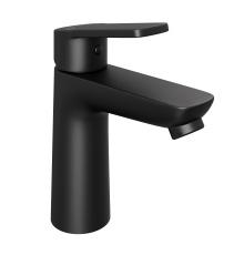 Смеситель для раковины Abelsberg Lineara UNF23508MB, вулканический черный