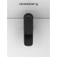 Смеситель д/раковины Abelsberg Lineara UNF23508MB, вулканический черный