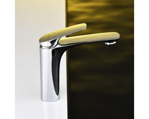 Смеситель д/раковины Abelsberg Perfecta INF60101CH, глянцевый хром