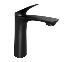 Смеситель для раковины Abelsberg Perfecta INF60101MB, вулканический черный